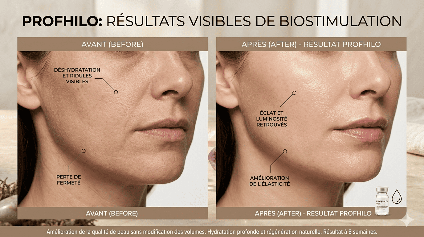 injection profhilo acide hyaluronique avant arpèscergy pontoise